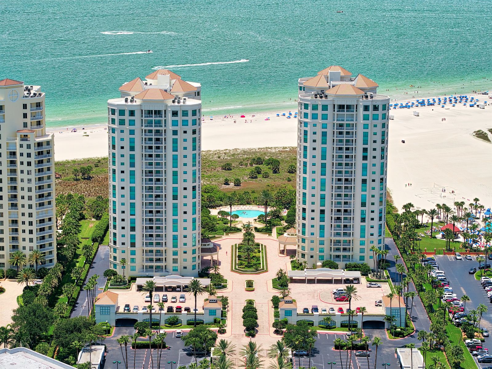 1180 Gulf Blvd. 201 Clearwater Aerial View