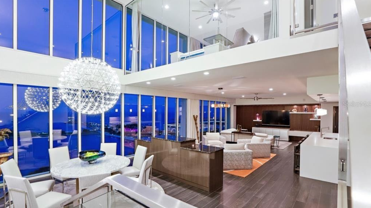 Two-story penthouse at Bliss Condos