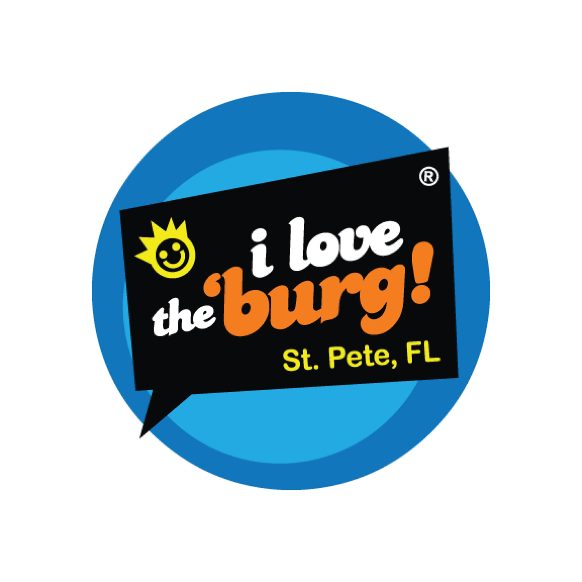 I Love The Burg Logo